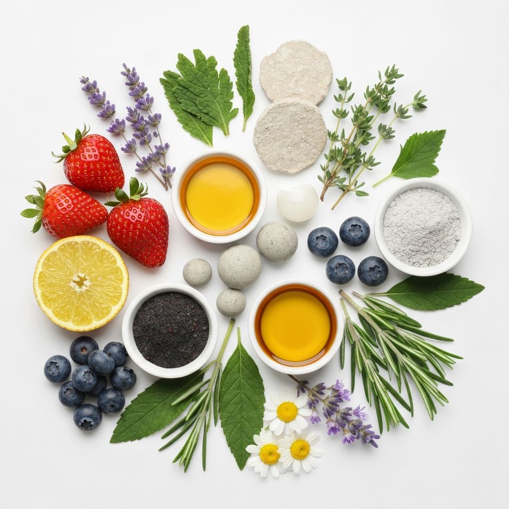 Natural skincare ingredients